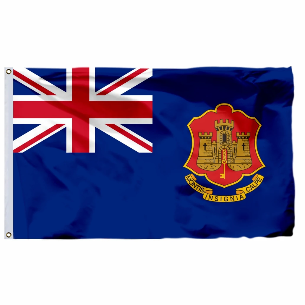 British Territory Empire Flag 3X6FT Ascension Island 90X150CM 21x14cm Falkland 2X3FT Falkland Banner