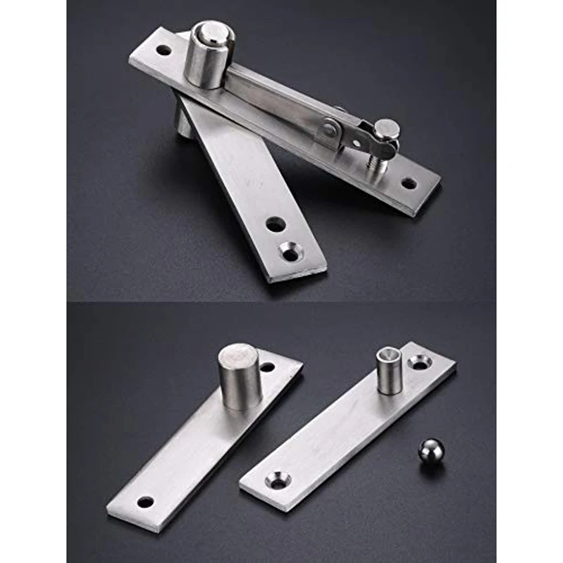 Đồng Hồ Nam Dây Thép Không Gỉ Trục Cửa Bản Lề Dày Trục Lề Cho Cửa Gỗ 360 Độ Trục Thép Không Gỉ Murphy Cửa Xoay bản Lề