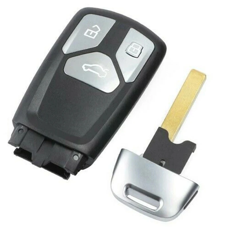 KEYECU 3 Button 433MHz For Audi TT A3 R8 2016 2017 2018 2019 4M0 959 754 AJ 4M0 959 754 T Smart Remote Key Control Fob