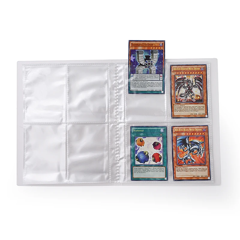 20Pages Cards Capacity Cards Holder Binders Albums For CCG MTG Magic Yugioh Board Games Cards book Sleeve Holder