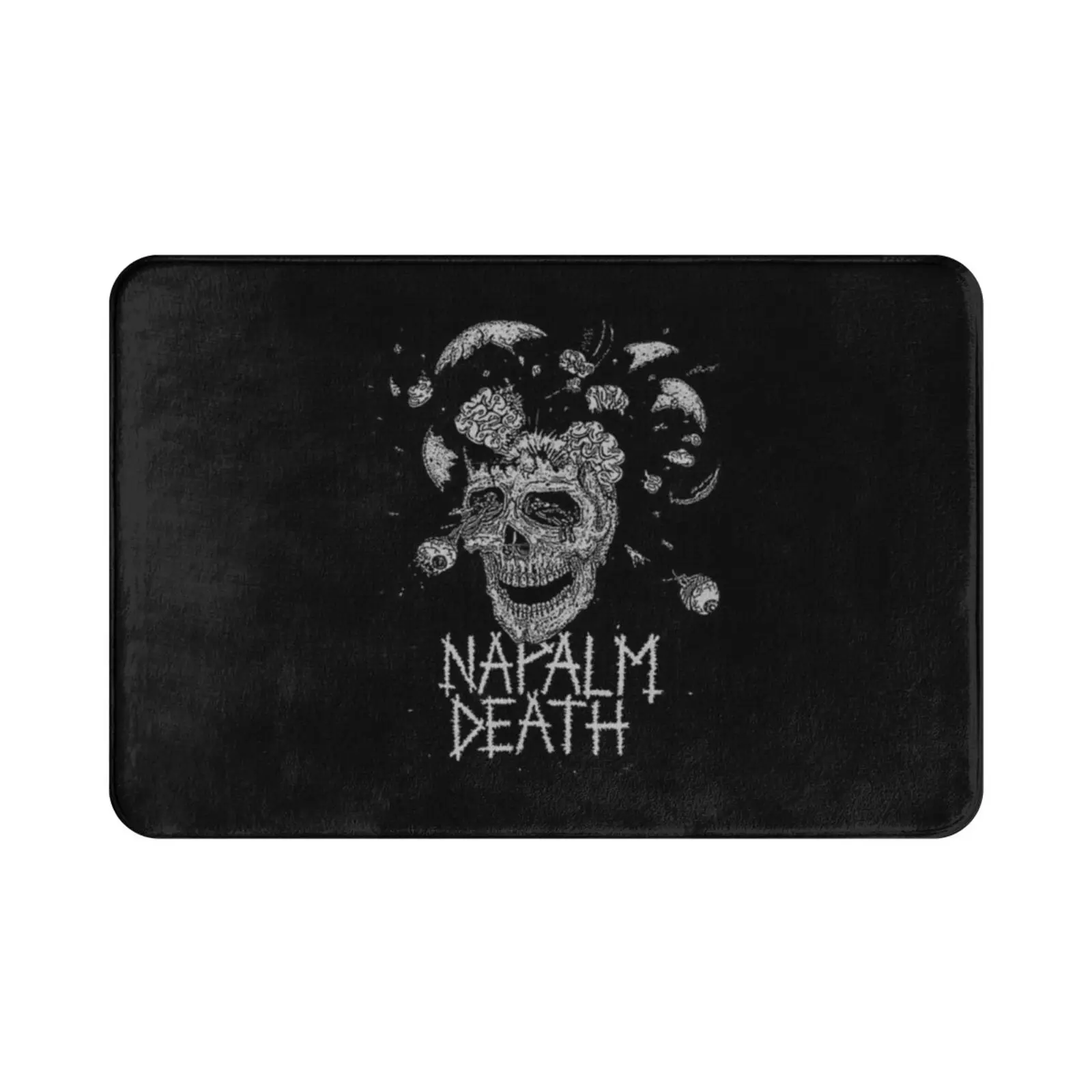 Napalm Death Carpet Mat Rug Cushion Soft Crass Punk Uk Anarchist Anarcho Zounds Conflict Dead Kennedys Death Metal