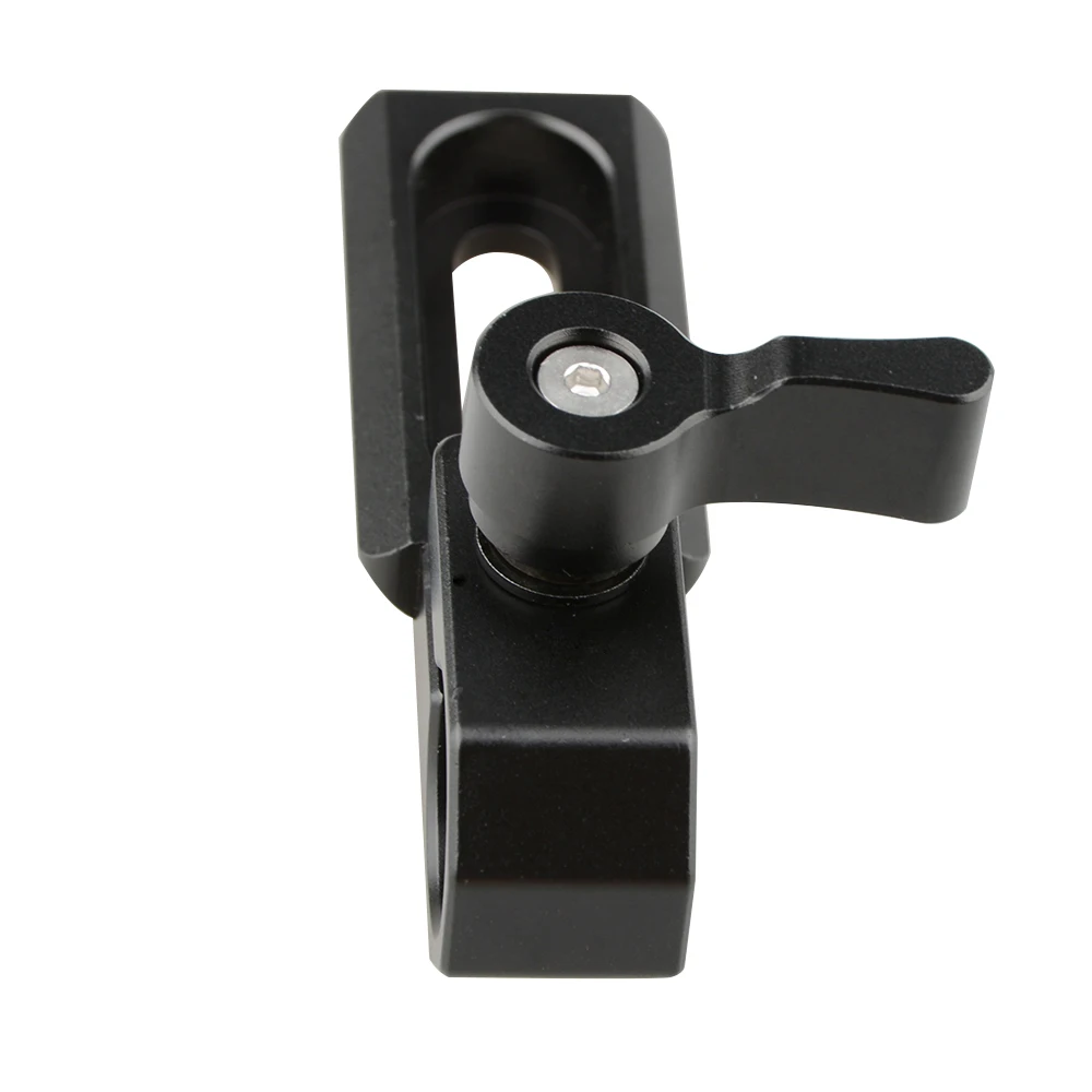 CAMVATE Camera universal Standard Single 15mm Rod Clamp With NATO Safety Rail &1/4\