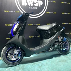 Scooter Af18 125cc Water Cooling Complete Moped Bwsp Black Series