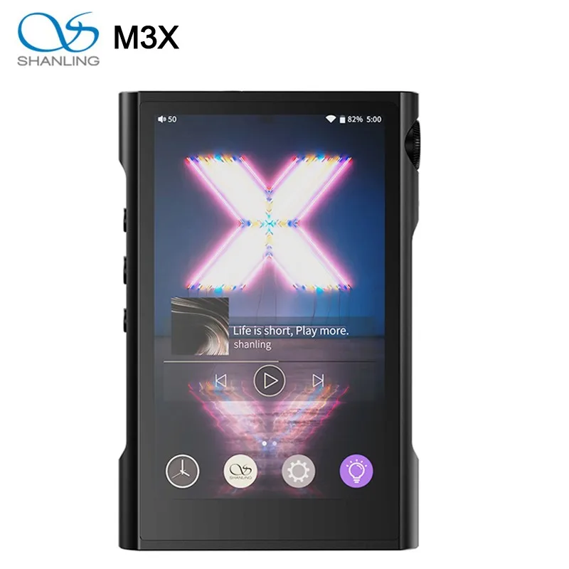 

SHANLING M3X Android MQA Bluetooth Portable Music Player MP3 Dual ES9219C DAC AMP DSD256 PCM 384kHz 3.5mm/4.4mm Wi-Fi