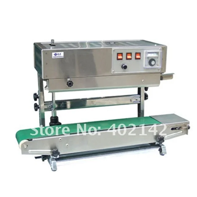 Machine de scellage à bande continue verticale, SF-150V, pour scelleuse de sacs en aluminium et en plastique