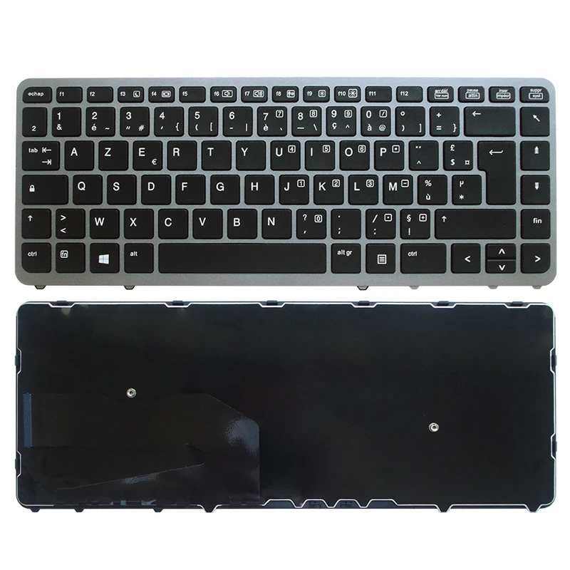 French Azerty Replacement Keyboard For HP Elitebook 840 G1 G2 850 G2 FR No backlight