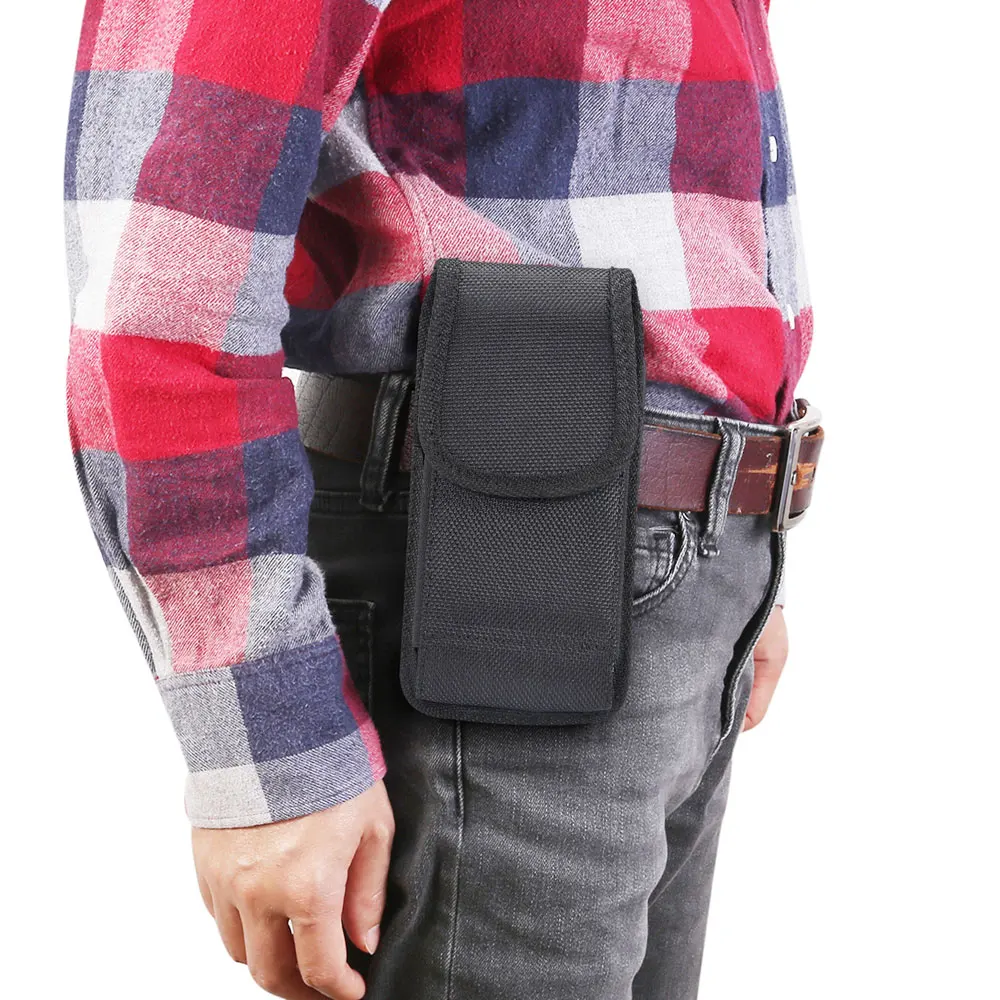 For Samsung Galaxy Z Fold 7 6 5 4 3 Oxford Cloth Flip Case Phone Pouch Galaxy Z Fold6 Belt Clip Waist Bag Shockproof Phone Cover