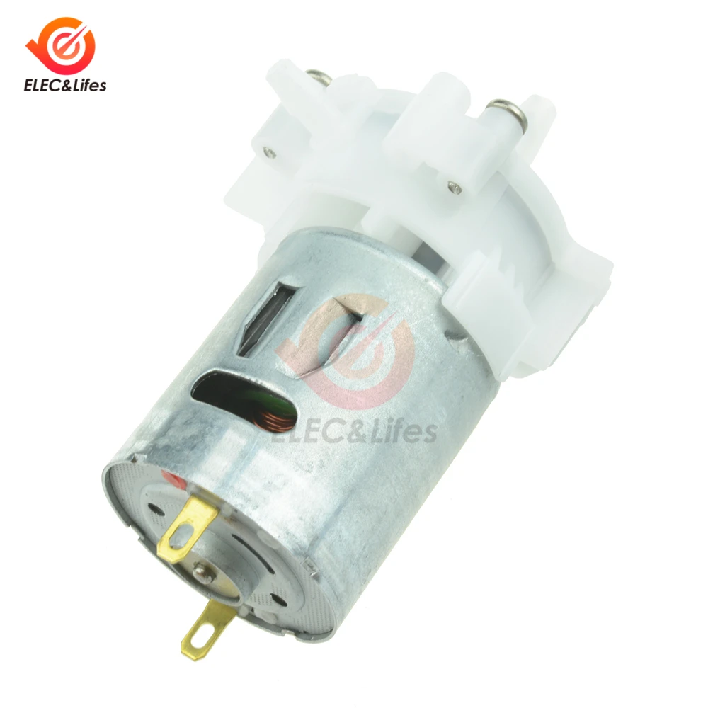 DC 3V-12V mini Electric motor pump Aquarium Self-priming Motor Pump RS-360SH Miniature Water Pump Pumping Gear Motor