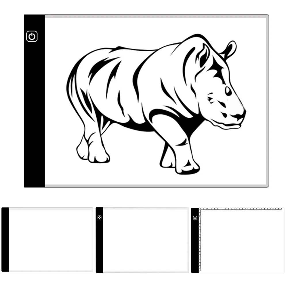 A4 Dimmable USB LED Drawing Board Copy Tracing Stencil Display Digital Tablet