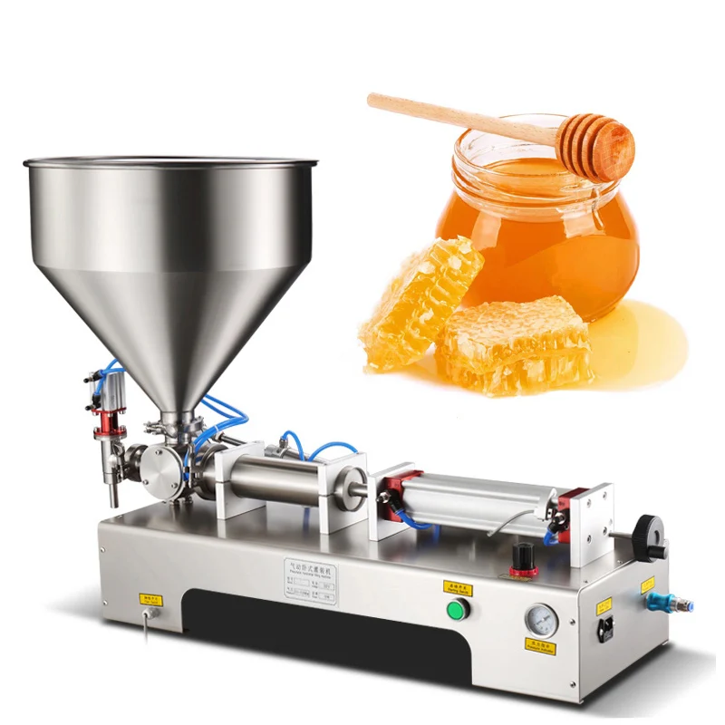 Commercial Pneumatic Paste Filling Machine For Shampoo Cream Sauce Lotion Automatic Filling Machine