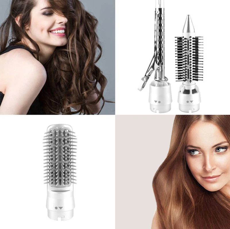 Secador de pelo profesional 4 en 1 multifunción, rizador, Alisador, cepillo de hierro, herramientas eléctricas de estilismo