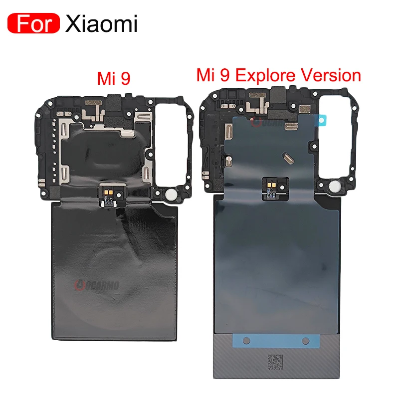 1Pcs For Xiaomi 9 SE Mi 9 9SE Explore Version Motherboard Cover Wireless Charging Induction Coil NFC Flex Cable Replacement Part