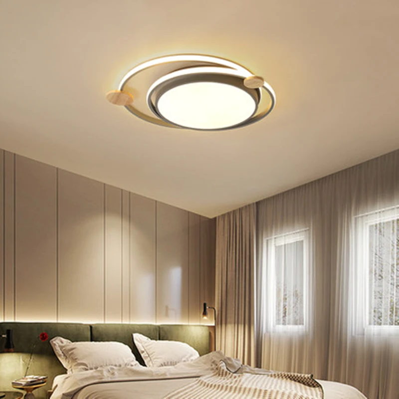 Hot sale modern LED ceiling chandelier for living room bedroom study clothing store fixtures white / black chandelier fixtures