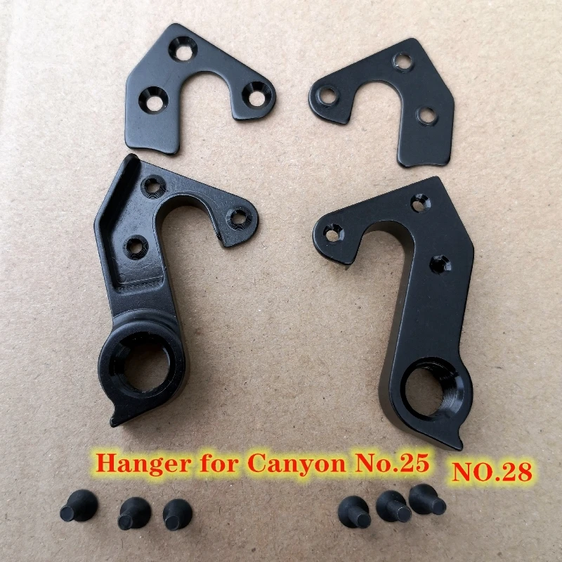 

5sets CNC Bicycle rear Derailleur hanger No.28 NO.25 for canyon Aeroad CF SLX canyon Ultimate CF Speedmax SLX frame mech dropout