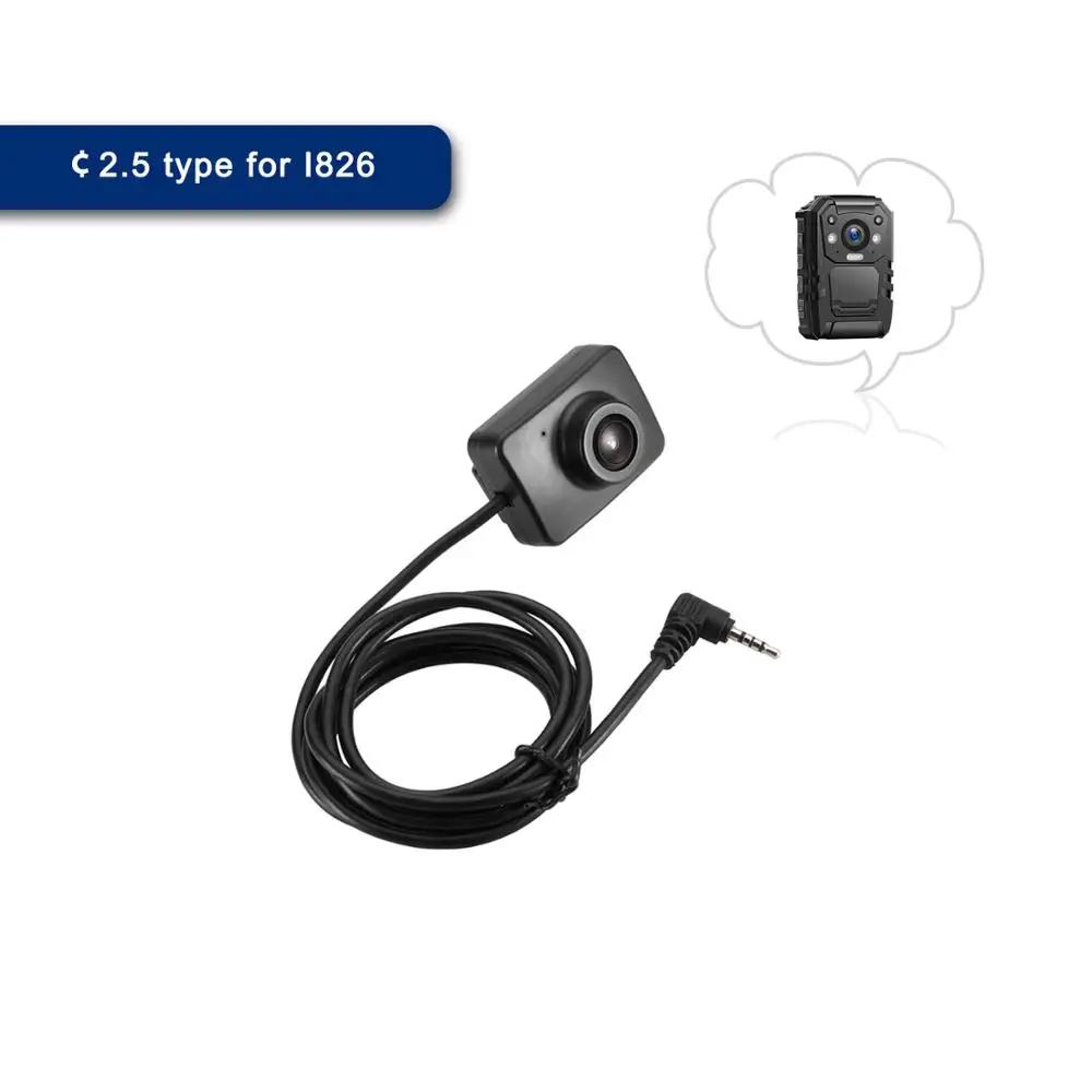 CammPro Auxiliary Cam of Body camera External Recorder for Connection with Main Camera Body (for I826)