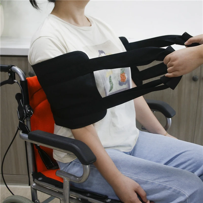 

Disabled Rehabilitation Belt Nursing Seniors Lying in Bed with Turn Over Belt Assist to Move Up Transfer Belt 80*24CM