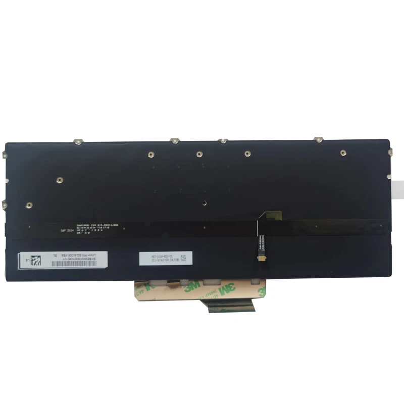 Imagem -03 - Teclado para Portátil Russo ru para hp Spectre X360 13-aw 13-aw0003dx 13-aw0008ca 13-aw0013dx 13-aw0020nr 13-aw0023dx Novo