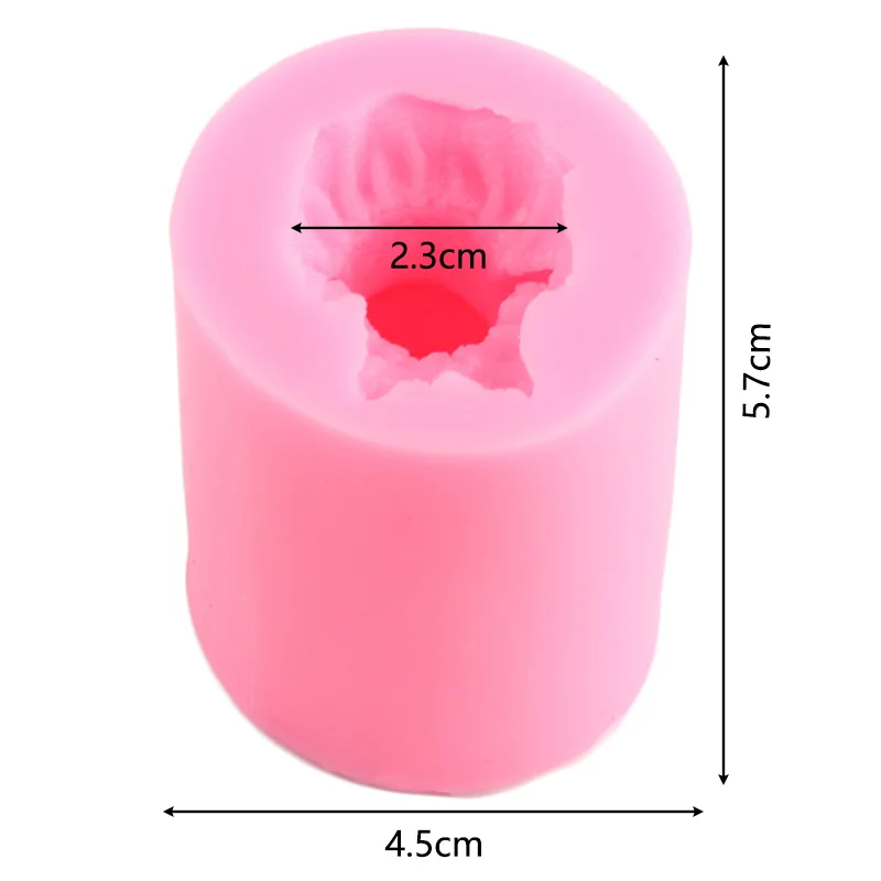 3D Baby Bear Silicone Candle Molds Handmade Soap Mold Teddy Bear Fondant Cake Decorating Chocolate Candy Molds Resin Epoxy Mould