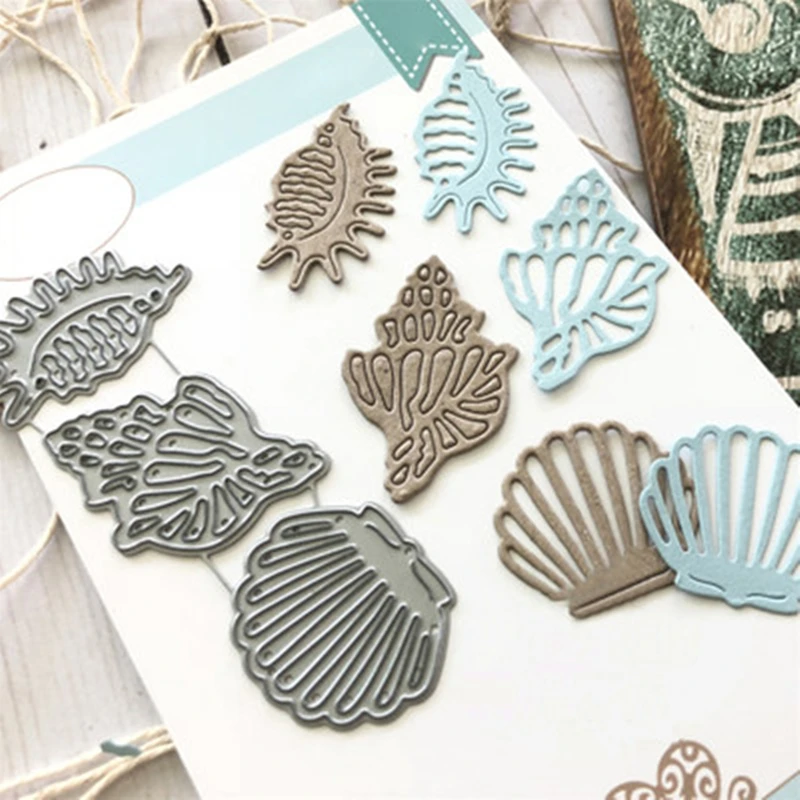 

Conch Shell Metal Carbon Steel Knife Die Cutting Die DIY Embossing Photo Album Scrapbook Craft Hand Account Card Cutting Die