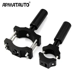 1PC Motorcycle Headlight Mount Bracket Head light lamp holder Adjustable 20mm-55mm Bumper Mount Clamp moto bracket for lamp