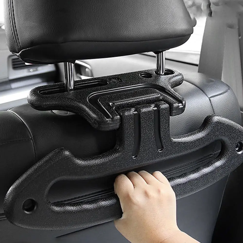 car hangers for clothes coat suit Scalable Convenient chair Seat storage holder rack safe grab bar multifunction images - 6