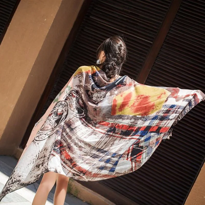 Pareo grueso de algodón para mujer, vestido playero grande de 90x180cm, Pareo de sarga, bufanda para cubrir el baño