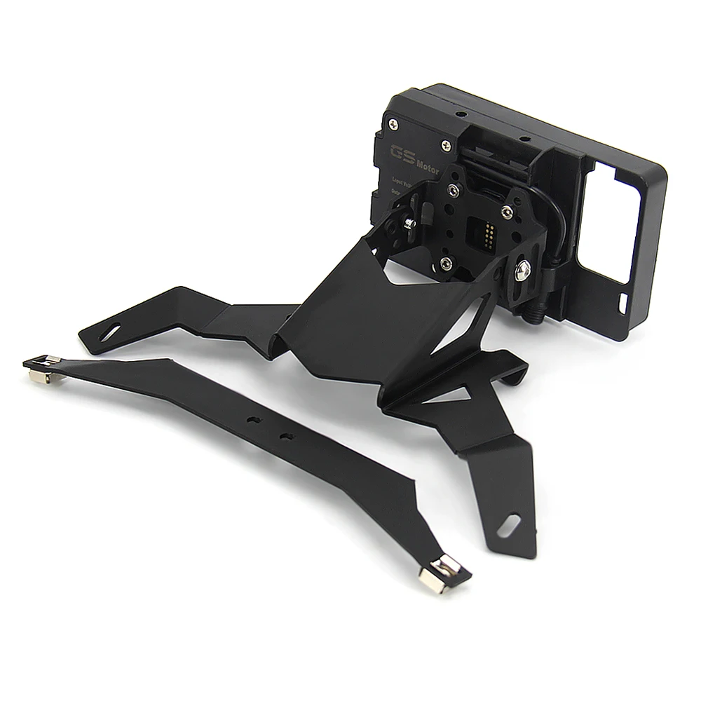 Soporte de navegación para motocicleta para BMW R 1200 RT R1200RT navegador GPS soporte de teléfono con carga USB(-2009)(2010-2013)(2014-2019)