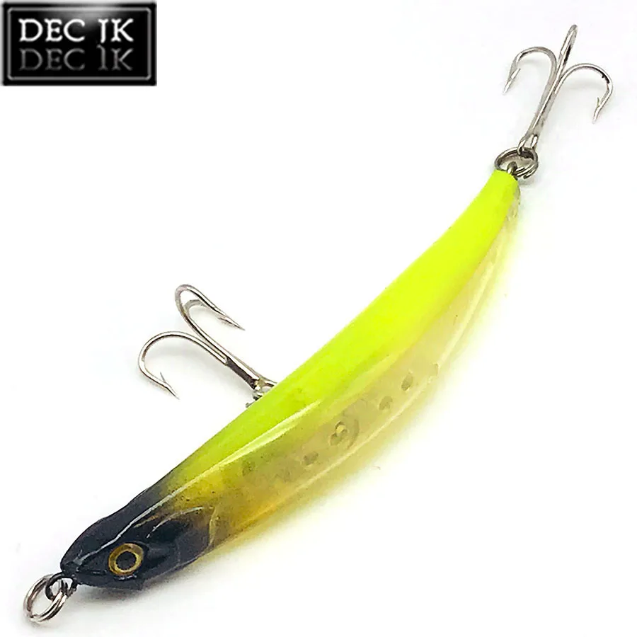 1PCS Topwater Hard Plastic Bent Pencil Fake/Artificial Bait For Pike Trout Swimbait Sea Wobblers Fishing Lures China Floating
