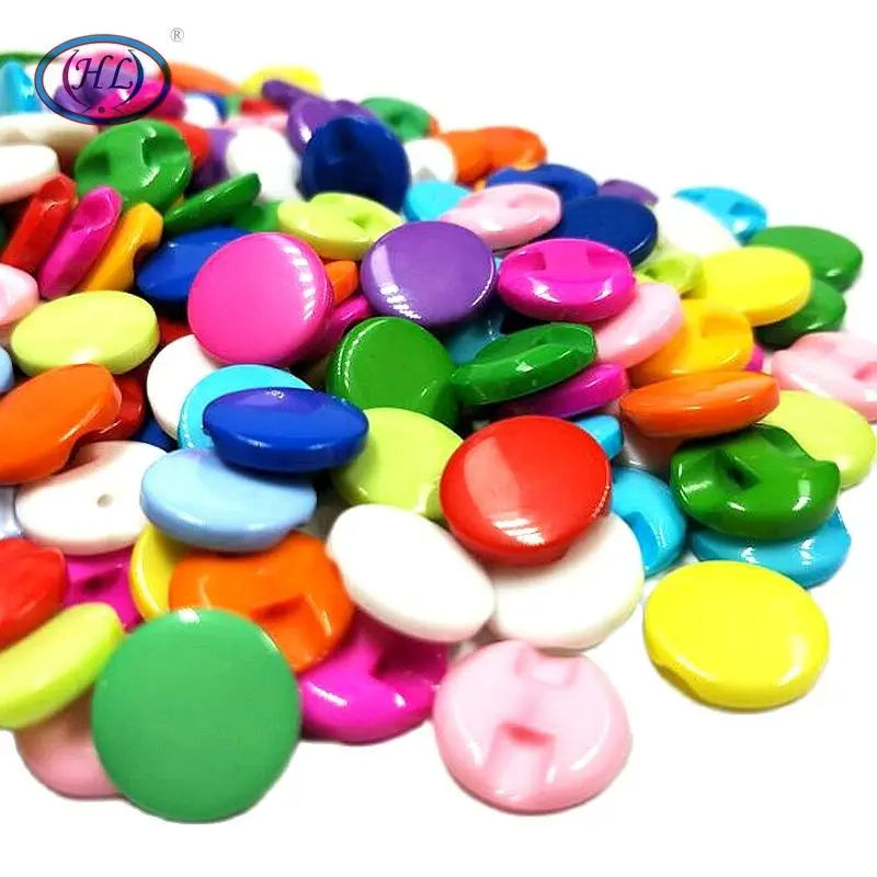

12MM Lots Color Mix Resin Buttons Shirt DIY Garment Sewing Accessories 1000pcs/Package