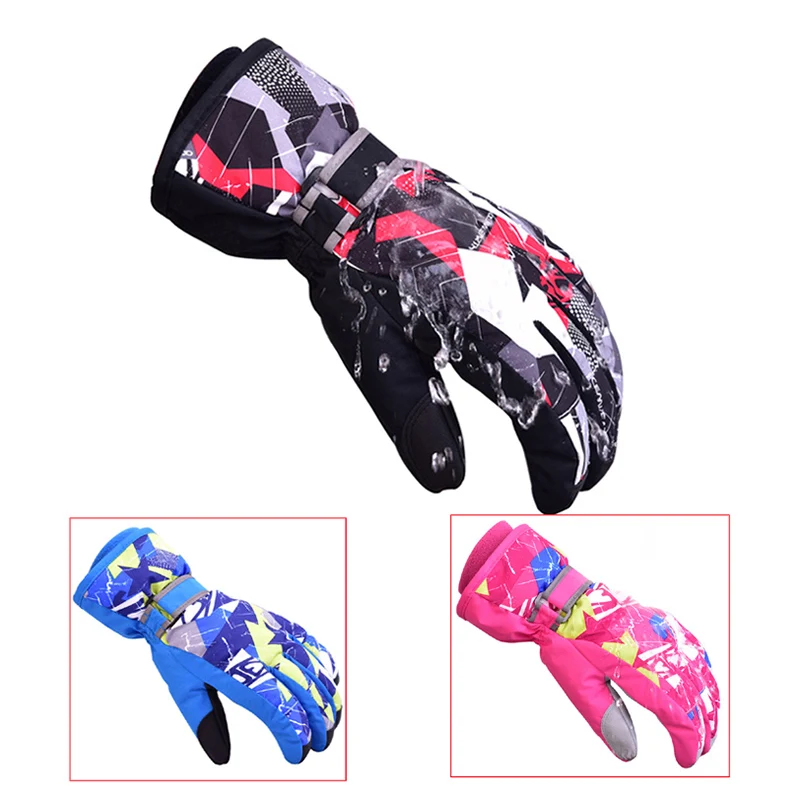 Waterproof Snow Gloves Ski Snowboarding Gloves Outdoor Gloves for Men & Women