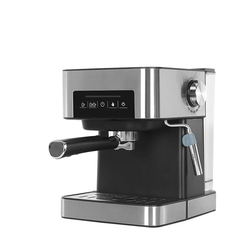 Espresso Coffee Machine Electric Coffee Grinder Espresso Coffee Machine Semi-Automatic Touch Screen Coffee Machine 220V