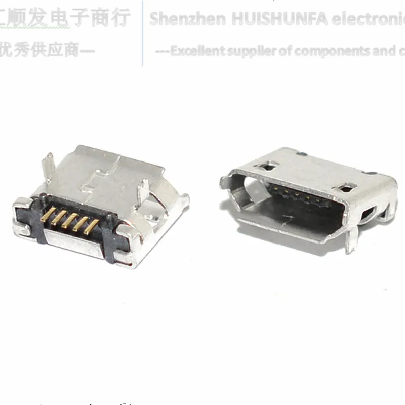 Все медные разъемы MicroUSB, MicroUSB Главная розетка с многослойной полосой, позиционирующая колонка, штепсельный интерфейс