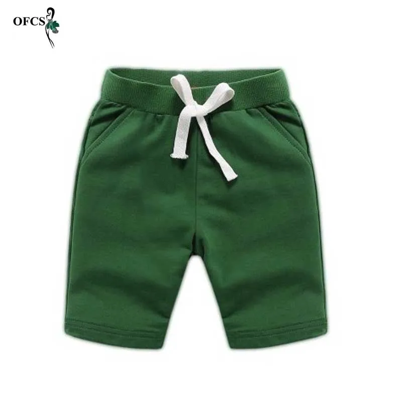 Pantalones cortos coloridos de algodón para niños, ropa de alta calidad para bebés, pantalones cortos de playa para niños, moda de verano, gran