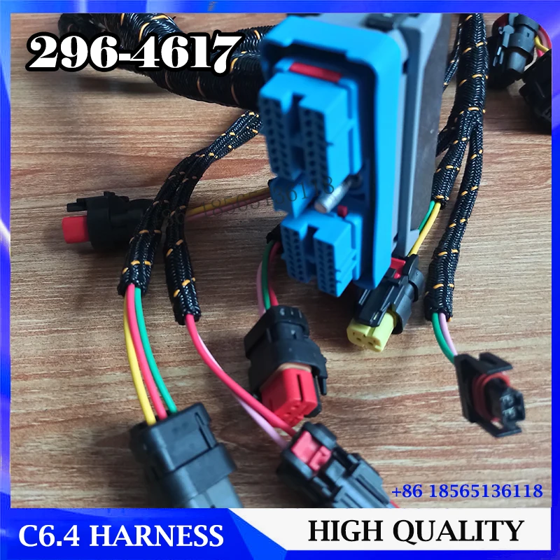 Excavator Electric Parts E320D C6.4 Engine Wire Harness 2964617 296-4617 for 320D Wiring Harness