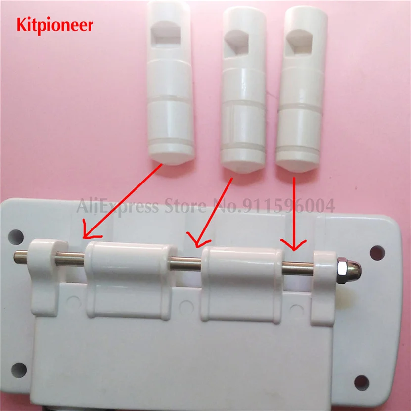 Food Grade Discharge Valve Rods Block Of BQL Ice Cream Machine Spare Part New Accessories For Soft Serve Side Rod +Middle Rod