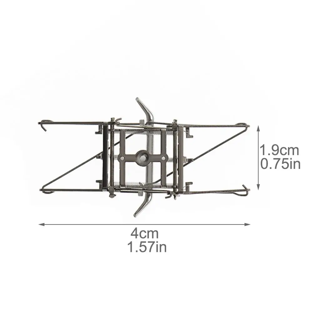 HP2587 2pcs HO Scale Model Train 1:87 Arm Pantograph Bow Electric Traction Antenna Part Model Railway