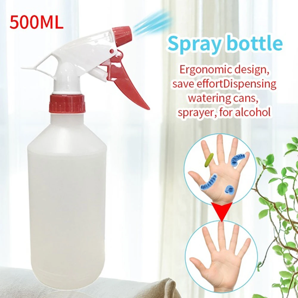 500ML Spray Bottle Home Office Disinfection Water Sprayer Kitchen Garden Watering Sprayer Portable Super Fine Spray Nebulizer