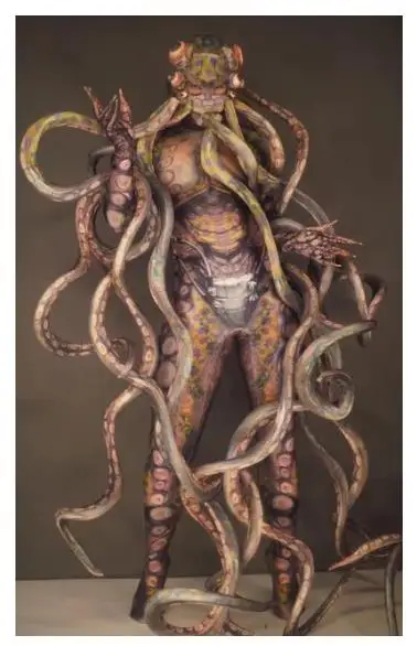 Octopus Party Terrible Octopus Monster Cosplay Costumes Women Men Tentacle Stage Jumpsuit Adult Role Playing Dancer Bodysuit