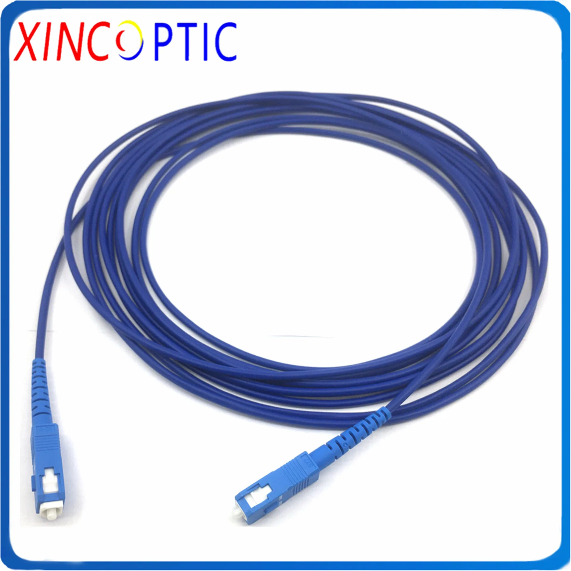 

300um,UV-VIS Quarts Fiber SCUPC-SC/UPC 3.0mm 1/2/3/5/7M Armored Fiber Patch Cord,SC/ST/FC/SMA Multimode Silica Fiber Jumper