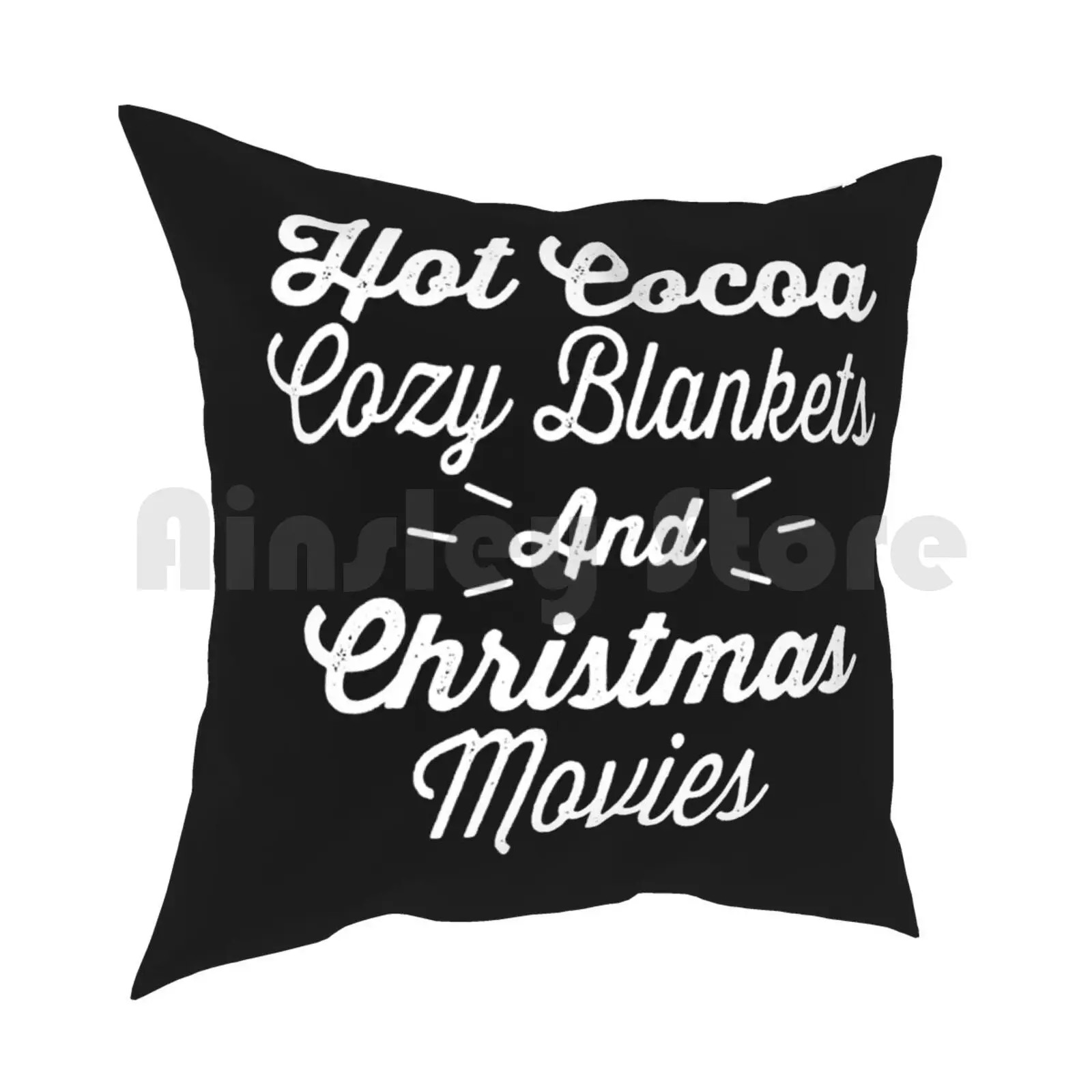 Hot Cocoa Cozy Christmas Movies , Christmas Family Outfits , Christmas Shirt , Blankets Christmas Movies Funny Gift Idea