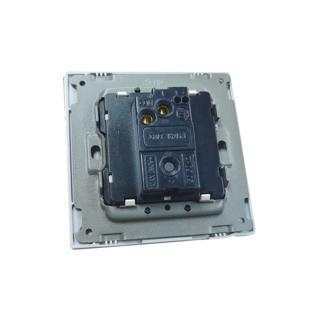 (10 PCS)Silvery Color Metal Surface Door Exit Button Access Control Switch Automatically Reset Door Release Switch NO Output