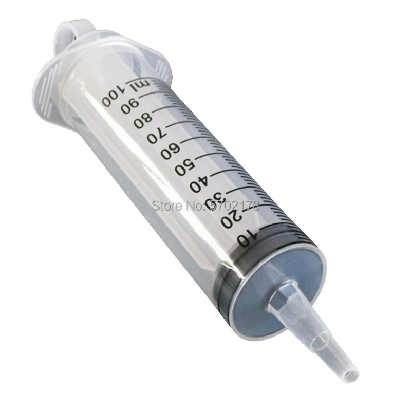 100ml / 150ml reusable large hydroponic plastic nutrition measuring syringe tool cat feeding dispenser