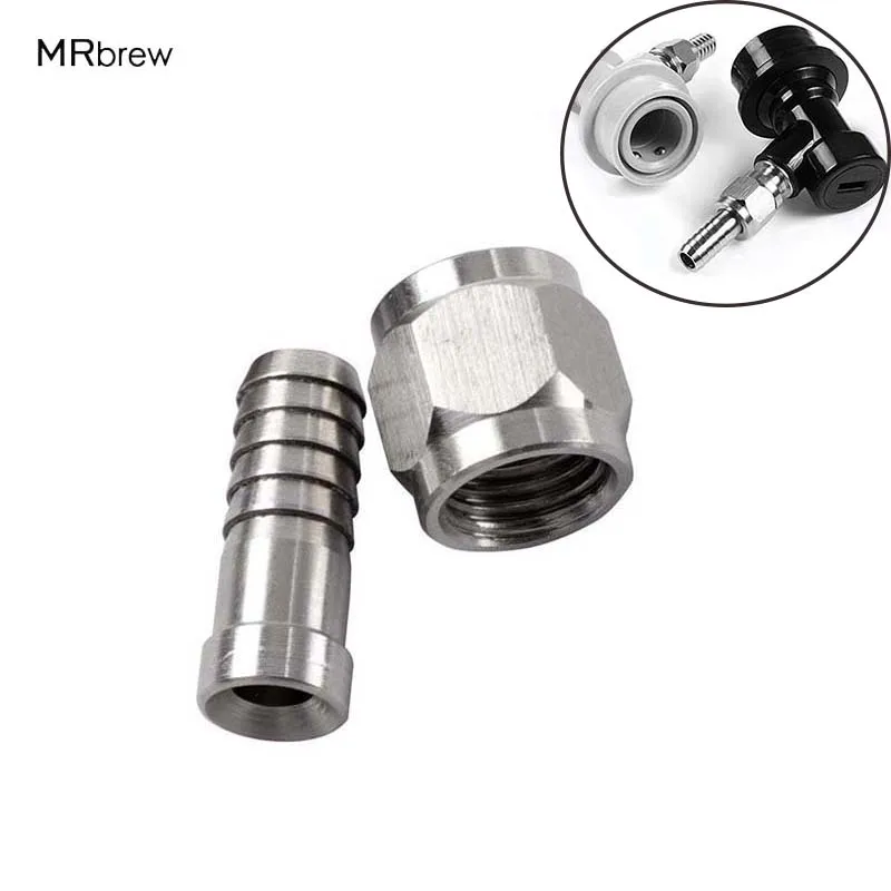 Home Brewing Stainless Steel Swivel Nut, 1/4