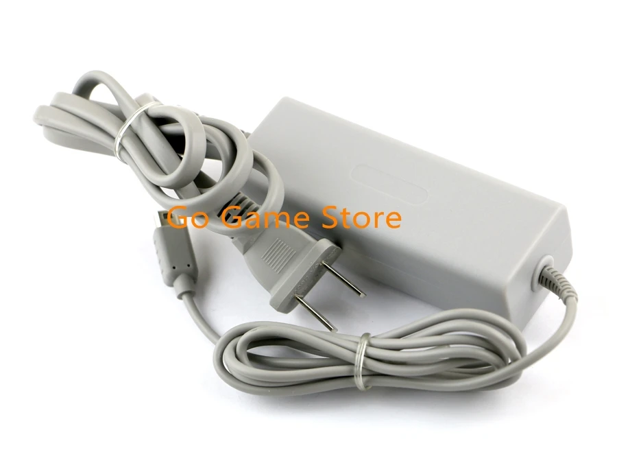 1 peça para nintendo wii u gamepad controlador eua plug & ue fonte adaptador ac cabo carregador