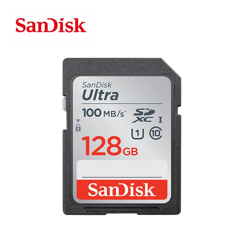 SanDisk 울트라 메모리 카드 128 기가 바이트 64 기가 바이트 32 기가 바이트 16 기가 바이트 SDHC/SDXC UHS-I 속도 최대 80 메가바이트/초 SD 카드 TF 카드 SLR 카메라