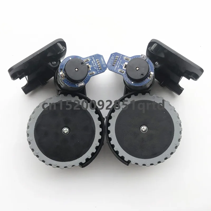 Vacuum Cleaner Wheel with Motors for Conga 1390 1290 1490 1590 Robot Vacuum Cleaner Parts Wheel Engine Assembly Replacement