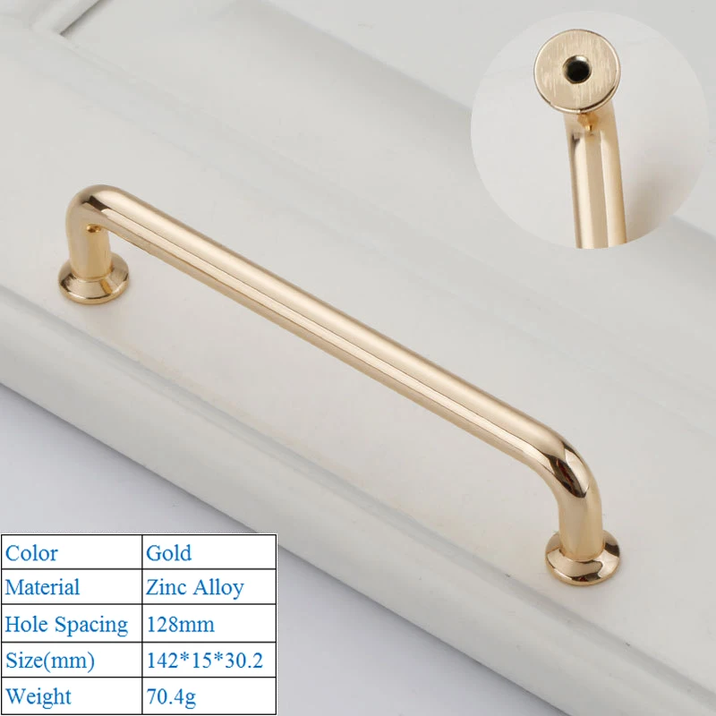 Zinc Alloy Black Rose Gold Cabinet Handles Drawer Knobs Kitchen Cupboard  Door Pulls Fashion Furniture Hardware Door Handle - AliExpress 13