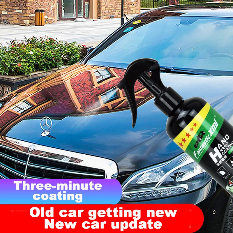 Spray Ceramic Car Top Coating Sealant Repellent Nano Glass Polishing Plated Crystal Liquid Hydrophobic Coating Waterproof Agent