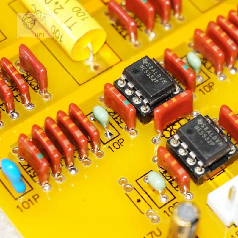 DC15V S0627 Power Amplifier Balanced Preamp Power Amplifier High Resolution and Sweet Voice Gold-plated PCB Kit/finished Board