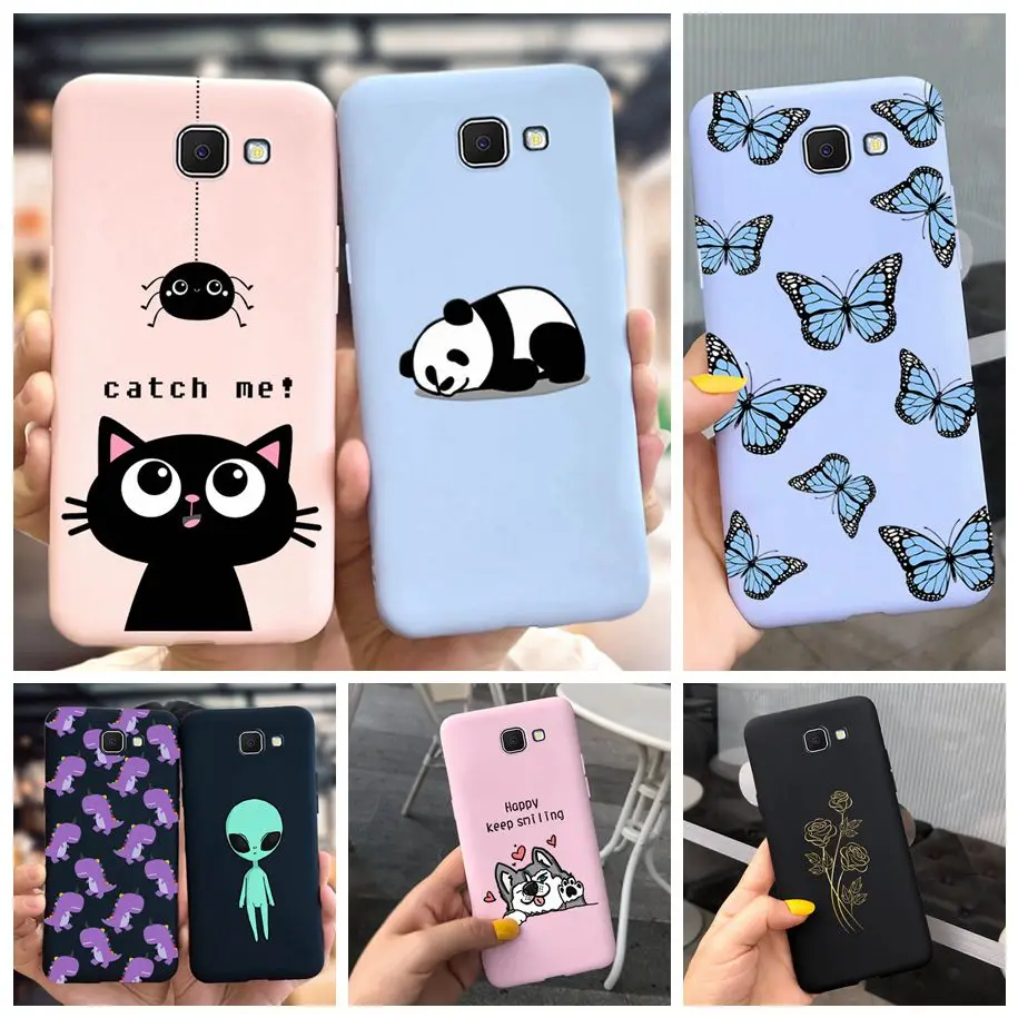 For Samsung Galaxy J7 Prime Case Cute Cartoon Panda Soft Protector Cover 5.5 inch For Samsung J7 Prime 2 G611FF/DS J7Prime Coque